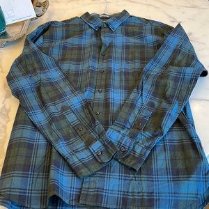JCrew plaid button down shirt, XL Slim